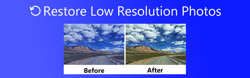 Foto mit niedriger Auflösung wiederherstellen