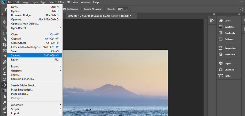 Unschärfe vom Foto entfernen und speichern