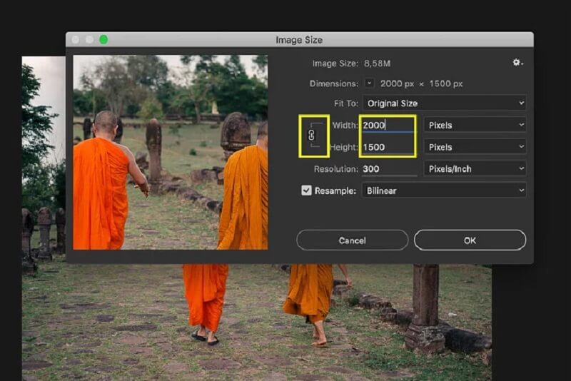Pixel eingeben Photoshop
