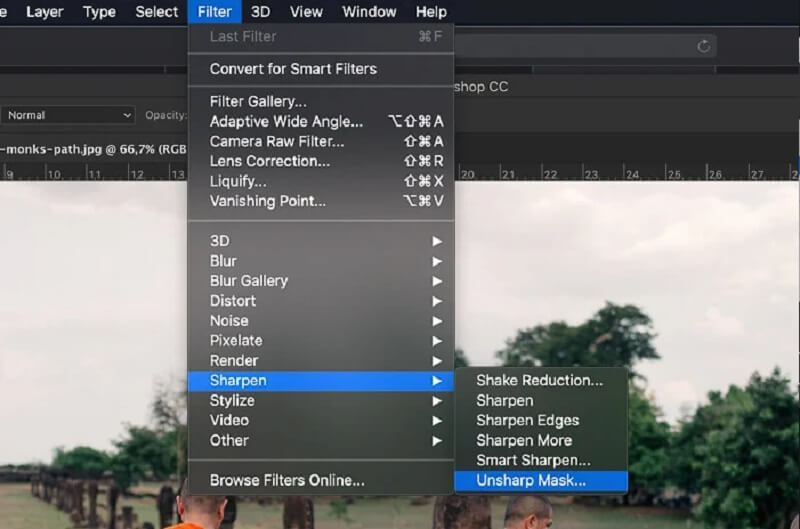Unscharf maskieren Photoshop