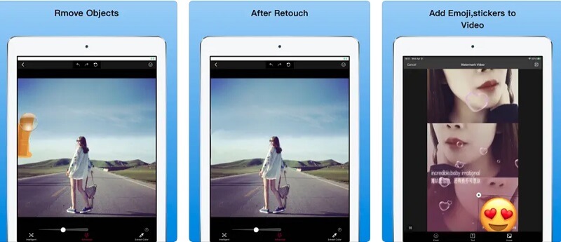 Emoji entfernen Photo Retouch