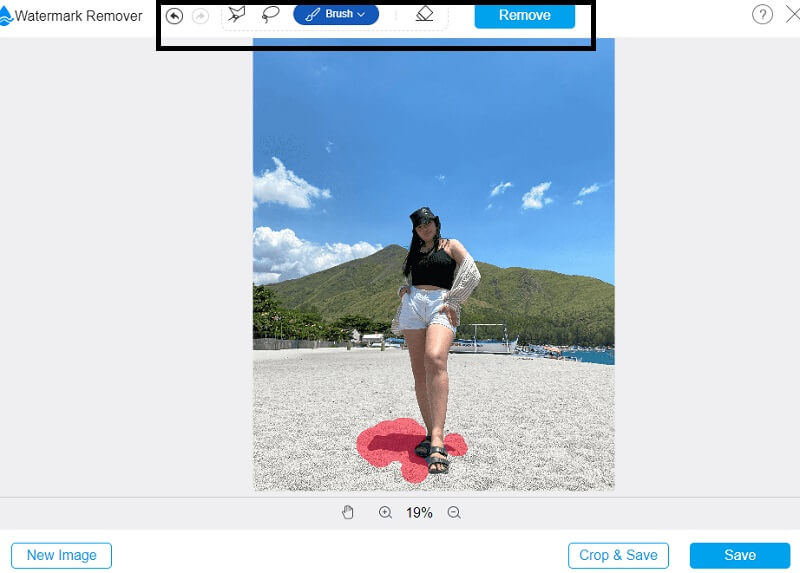 Schatten mit Vidmore entfernen