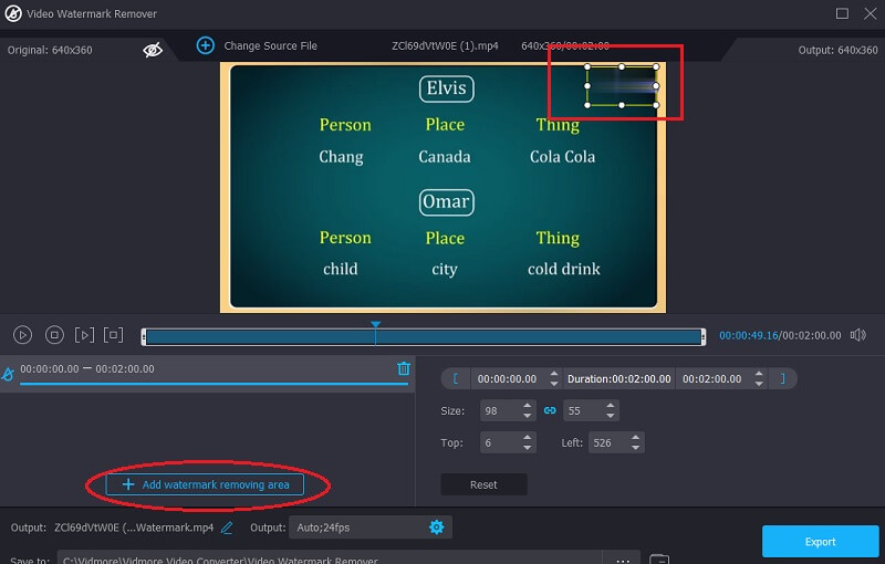 Wasserzeichen mit Vidmore offline entfernen