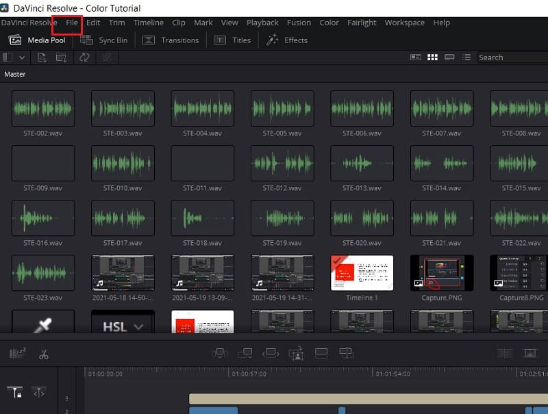 Video ohne Wasserzeichen in DaVinci exportieren