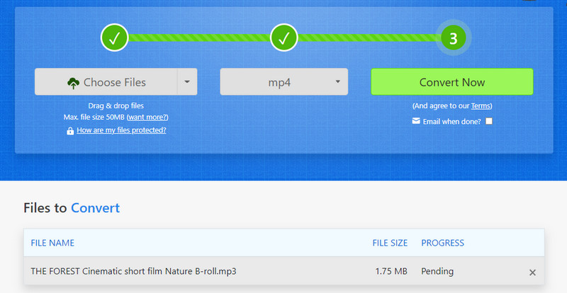 ZamZar-Oberfläche VM