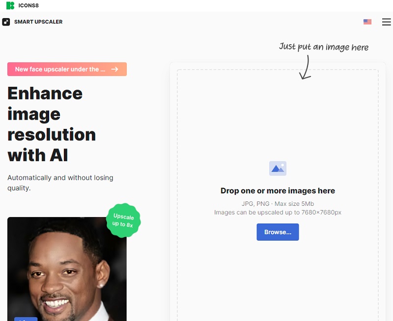 Bildverbesserer Icon8