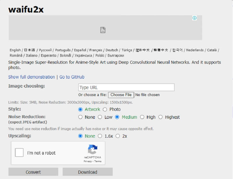 Bildvergrößerer Waifu