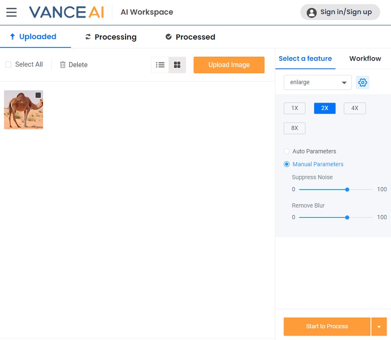 Rauschen entfernen Vance