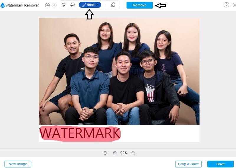 Wasserzeichen entfernen