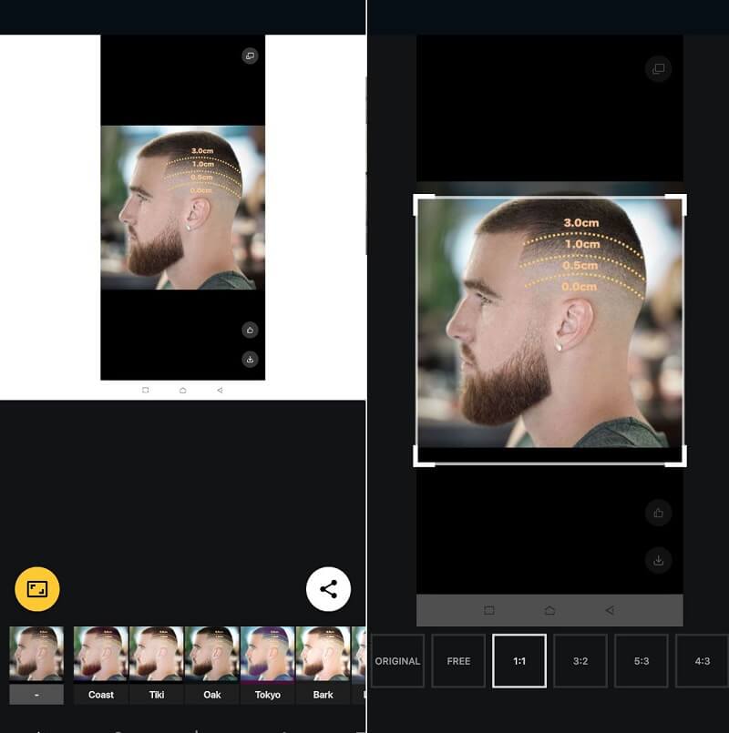 Bildgröße iPhone Instasize
