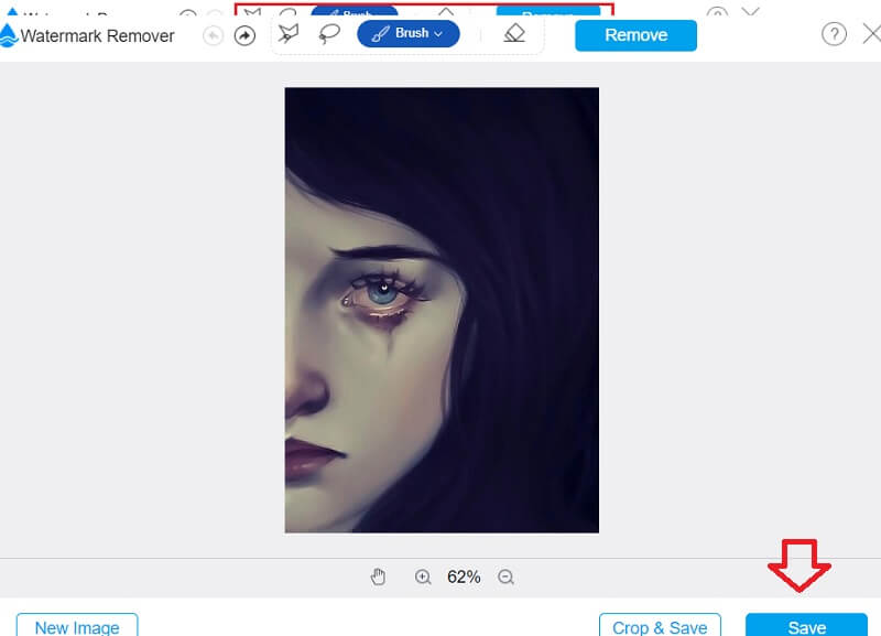 Bild mit Vidmore speichern