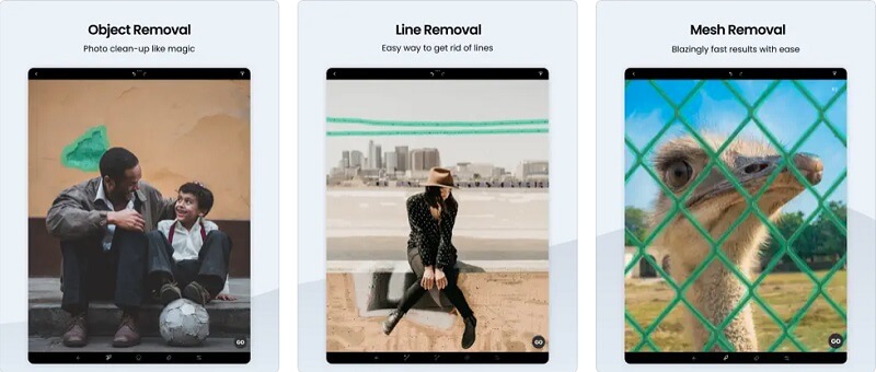 Wasserzeichen entfernen Touch Retouch