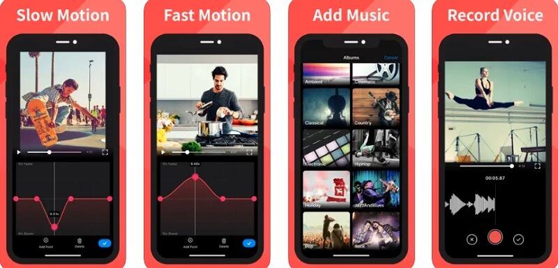 Geschwindigkeit ändern Slowfast