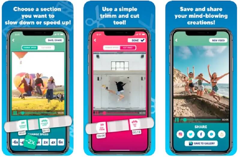 Geschwindigkeit ändern Video Speed