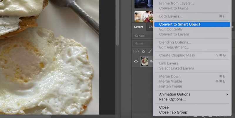 In Smartobjekt konvertieren