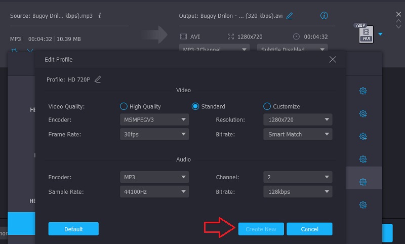 AVI bearbeiten Vidmore