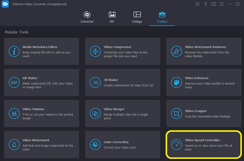 Geschwindigkeitsregler Vidmore