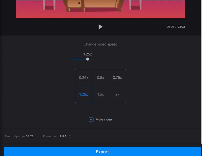 Video mit Clideo beschleunigen