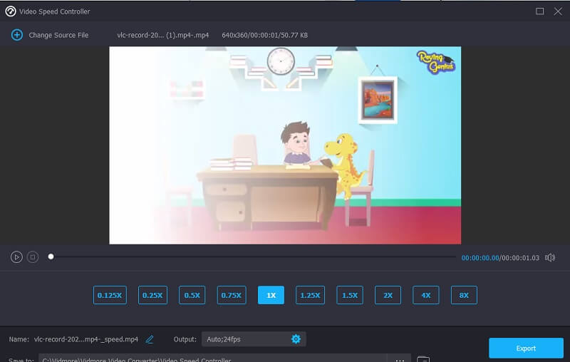 Video beschleunigen mit Vidmore