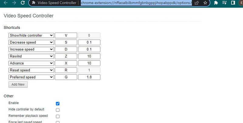 Chrome-Erweiterung-Videoplayer