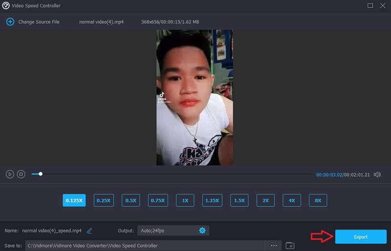 Video exportieren Vidmore