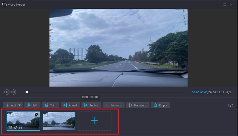 Video zusammenführen Vidmore