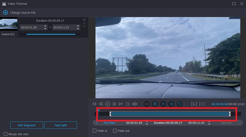 Video trimmen Vidmore