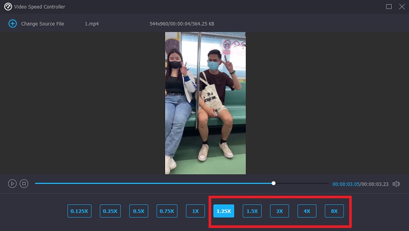 Video beschleunigen Vidmore