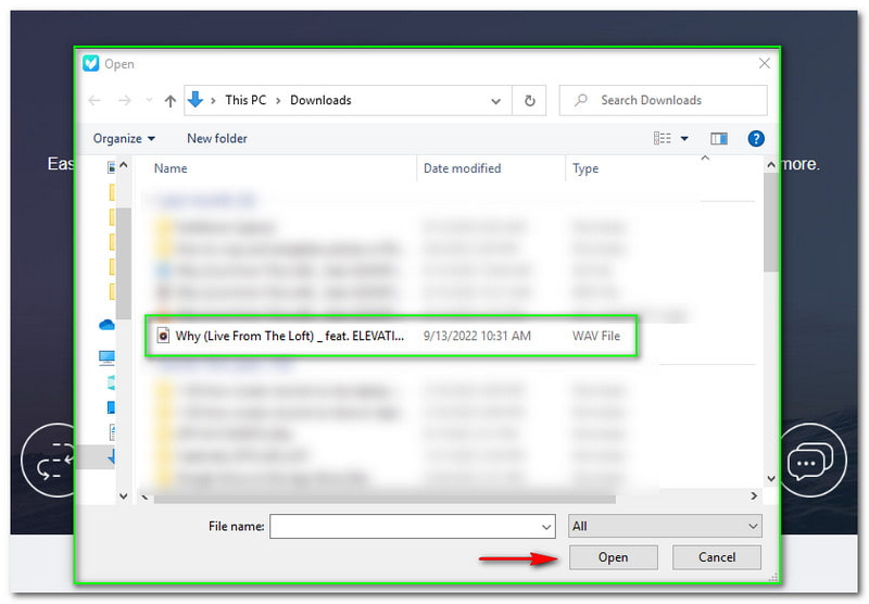 WAV zu WEBM Vidmore Free Video Converter Online Dateiordner