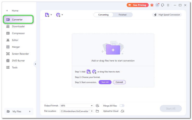 WMA zu WMV Wondershare UniConverter Konverter Funktionen