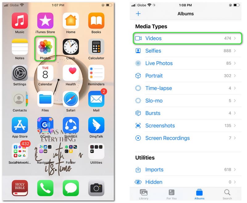 Wie man Videos für Instagram mit der Fotos‑App auf dem iPhone skaliert