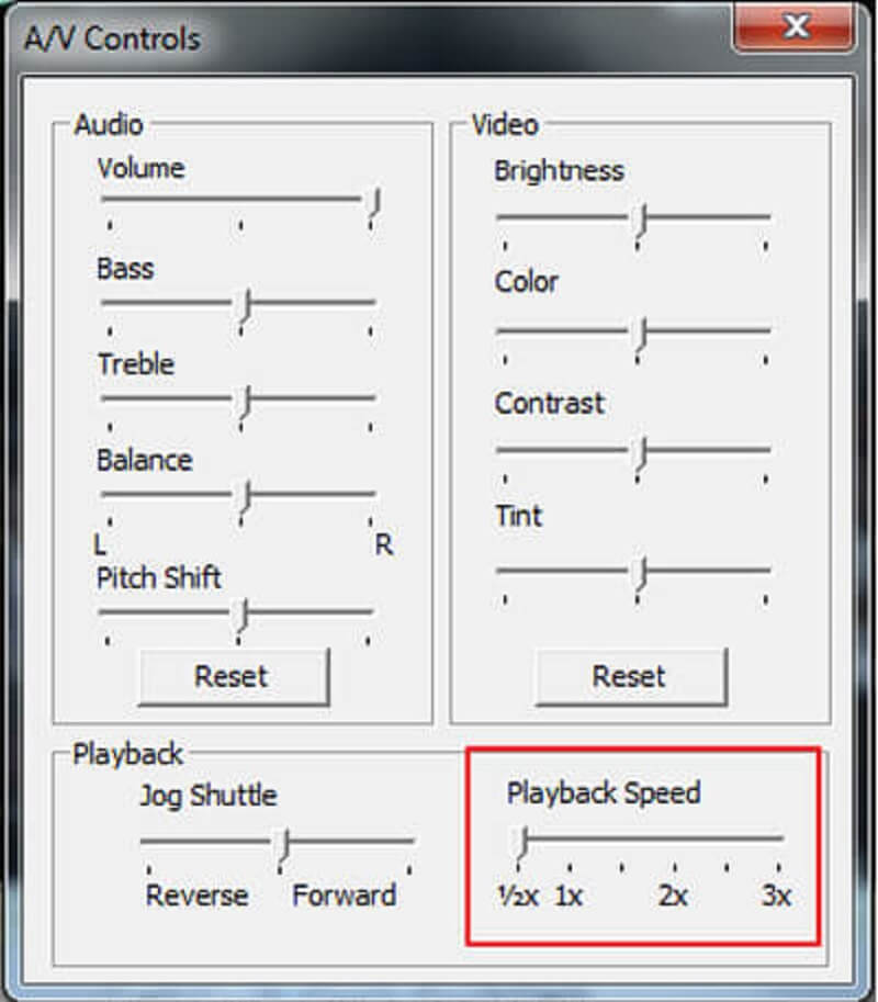 QuickTime Zeitlupe entfernen