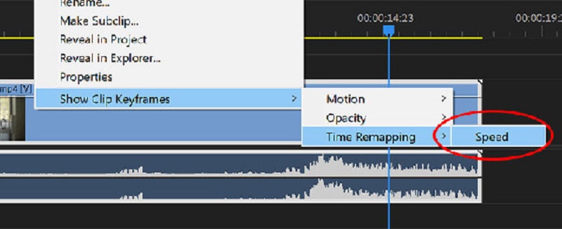 Time Remapping in Adobe