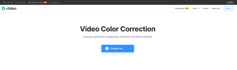 Auf „Choose File“ klicken