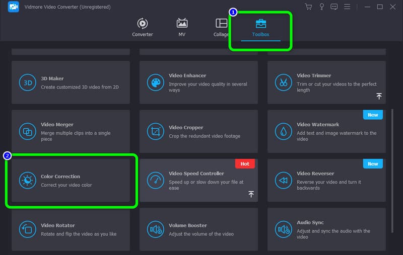 Color Correction Tool Toolbox
