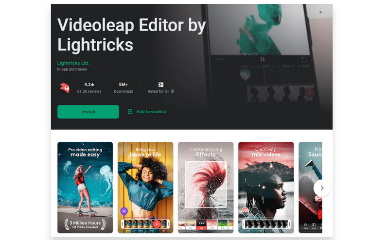 Video Leap iPhone‑App