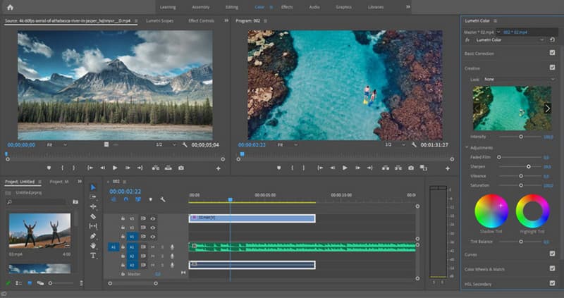 Adobe Premiere Pro Color Grading
