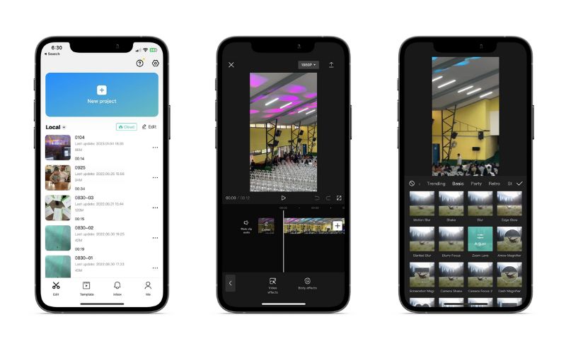 CapCut‑Mobile‑App