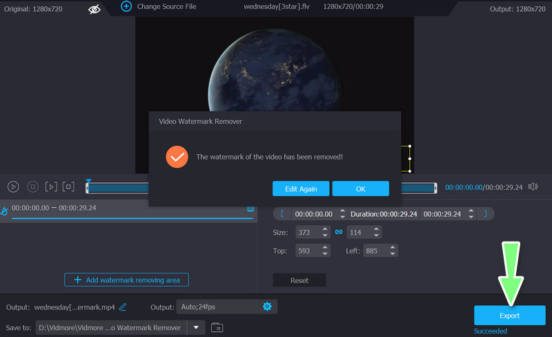 Bearbeitetes Video exportieren