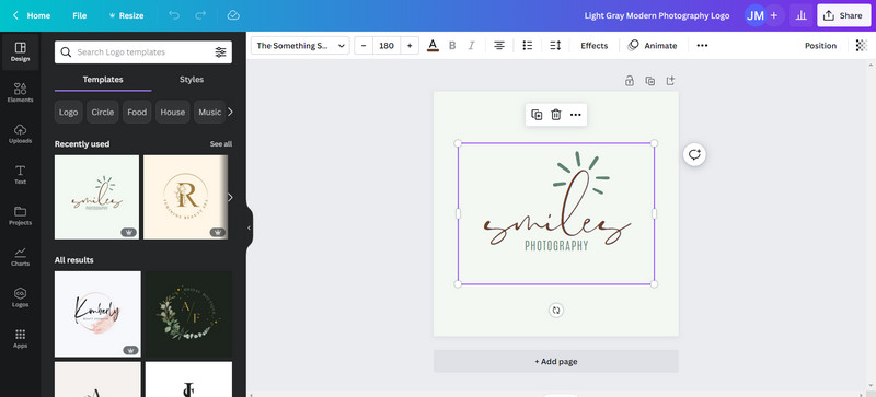 Canva Wasserzeichen bearbeiten