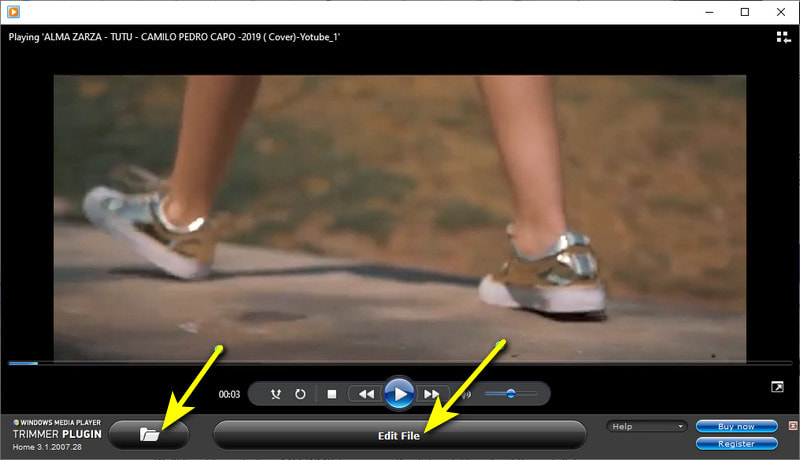 Video im Windows Media Player zuschneiden