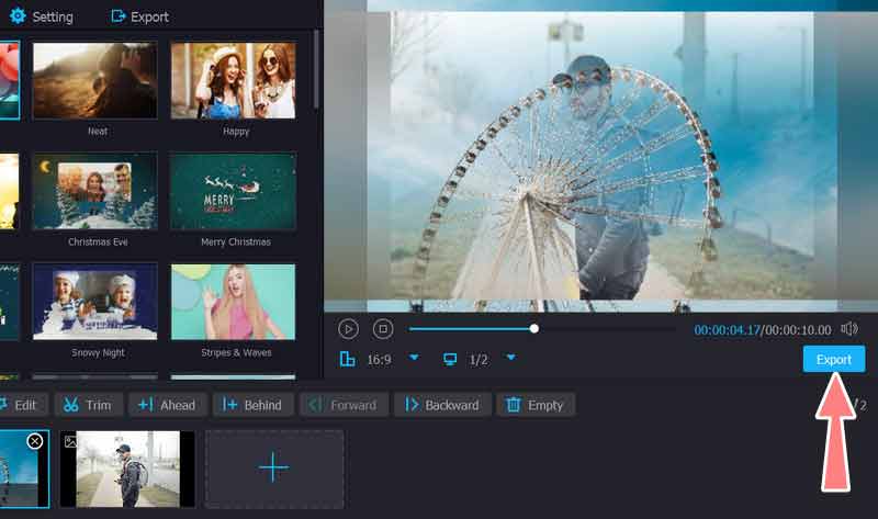 Slideshow exportieren