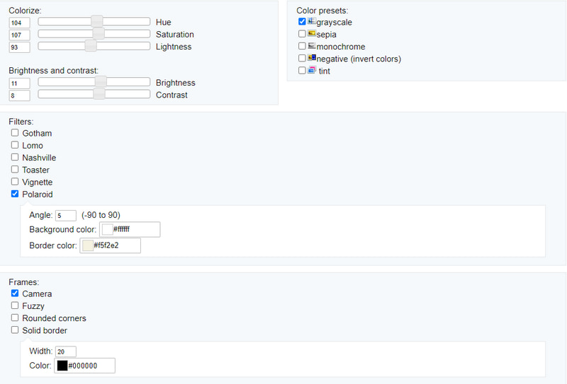 EZGIF Filter zu GIF hinzufügen