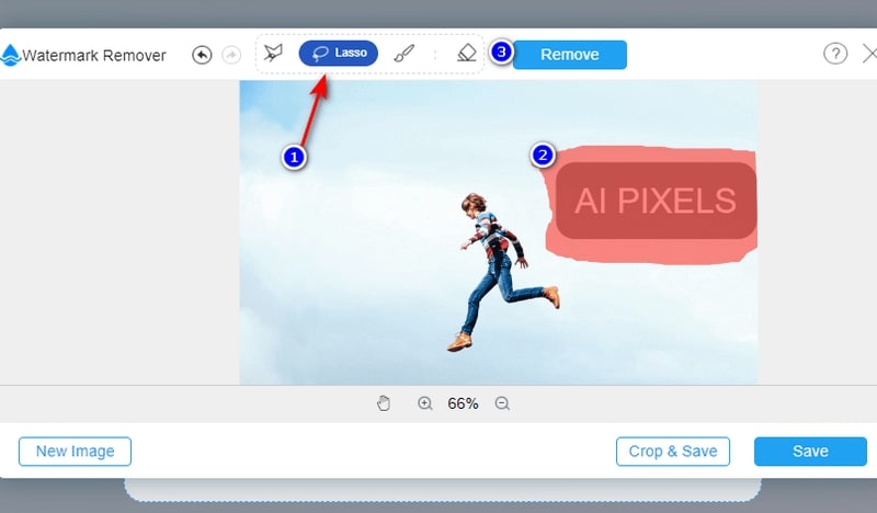 VWRO Wasserzeichen markieren