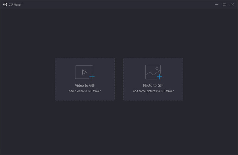 Video-/Foto-zu-GIF auswählen