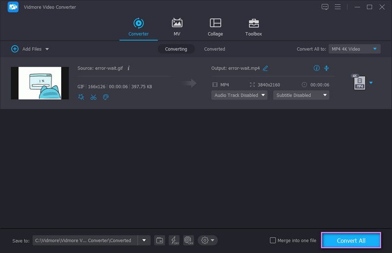 GIF in MP4-Dateiformat umwandeln