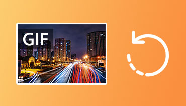 Umgekehrtes animiertes GIF s