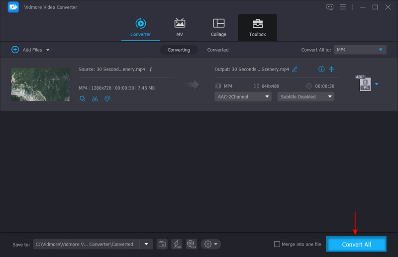 Video mit niedrigerer Auflösung speichern