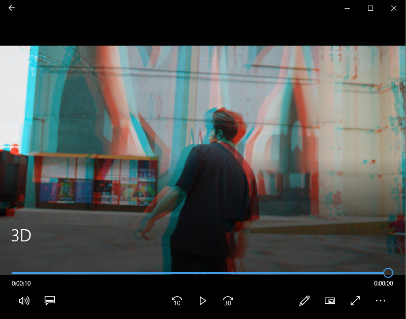 VVC 3D-Video abspielen