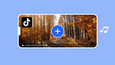Musik zu einem Video für TikTok hinzufügen